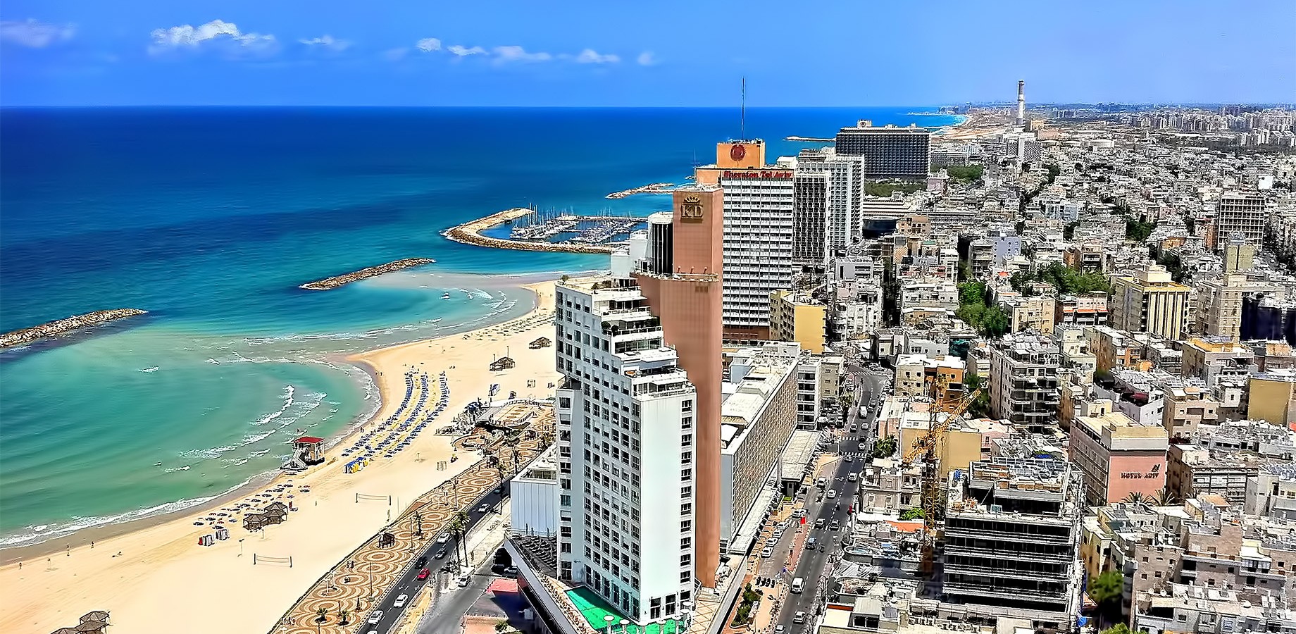 beach promenade Tel Aviv
